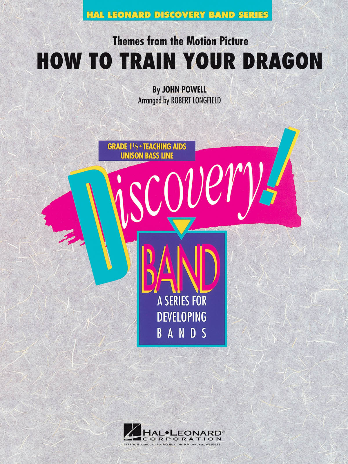 John Powell: Themes from How to Train Your Dragon: Concert Band: Score & Parts