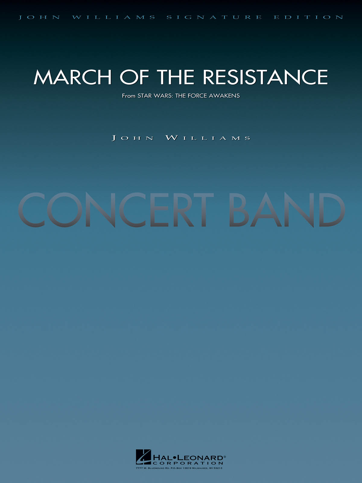 John Williams: March of the Resistance: Concert Band: Score & Parts