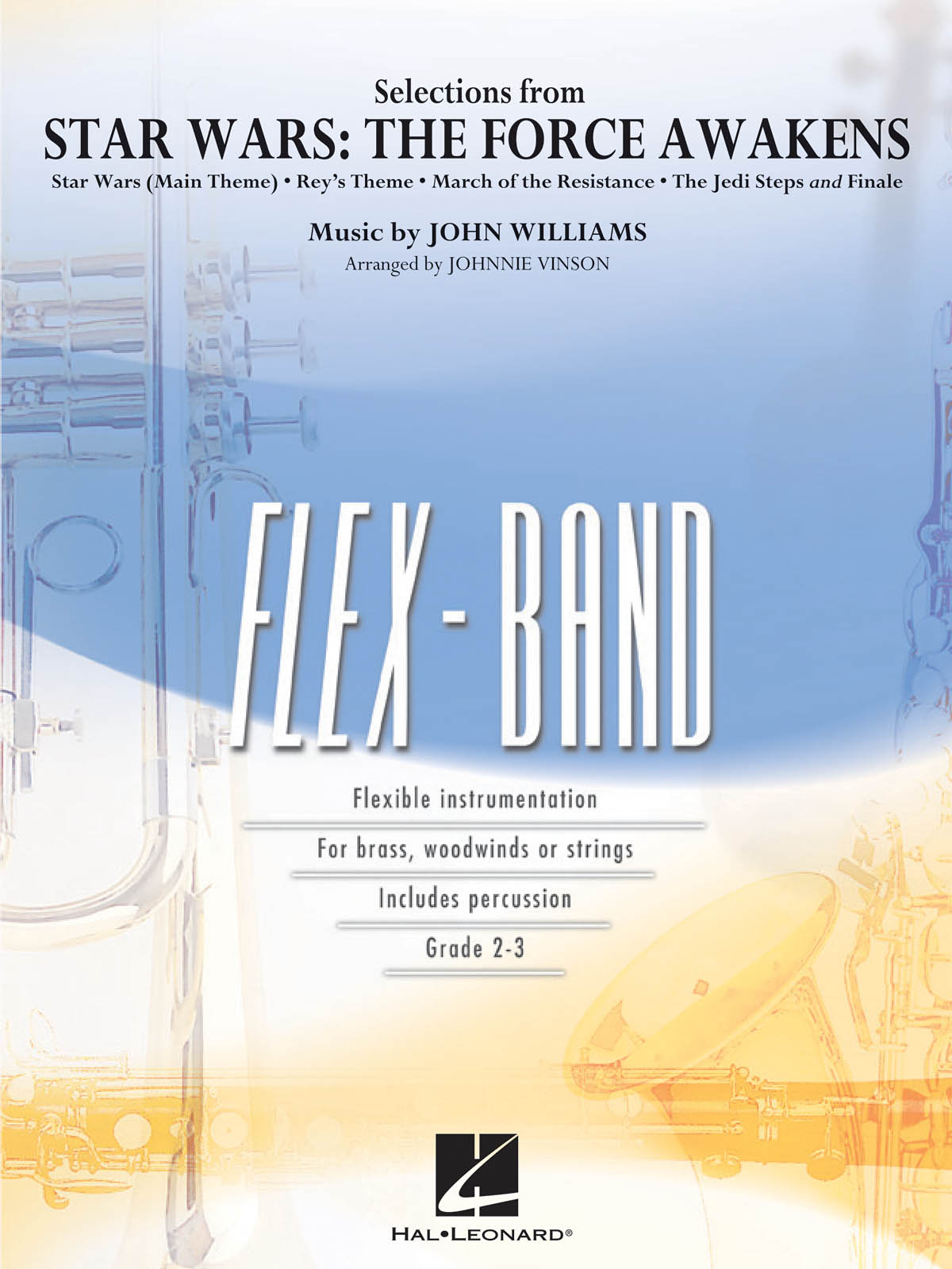 John Williams: Selections from Star Wars: The Force Awakens: Concert Band: Score