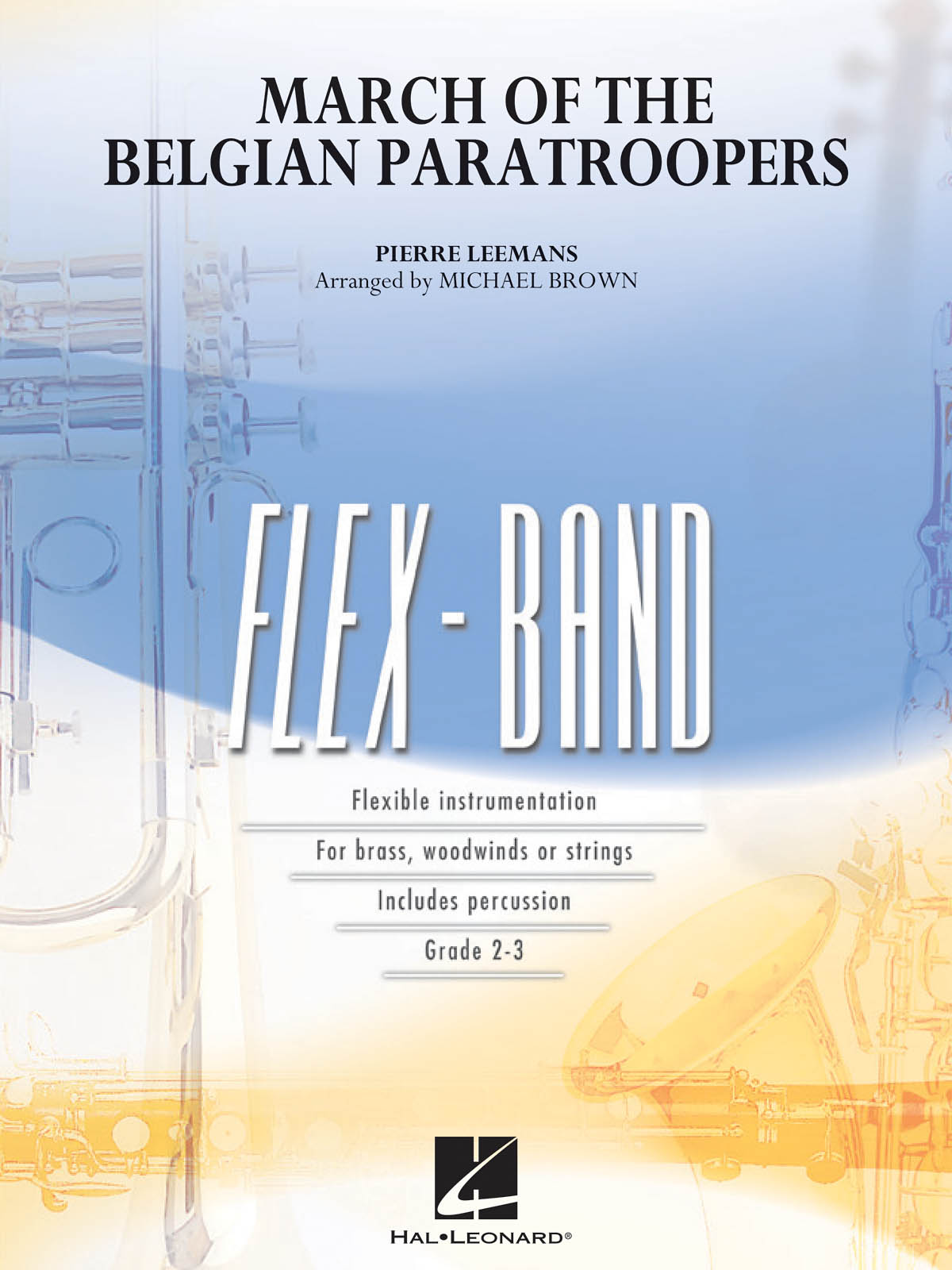 Pierre Leemans: March of the Belgian Paratroopers: Concert Band: Score