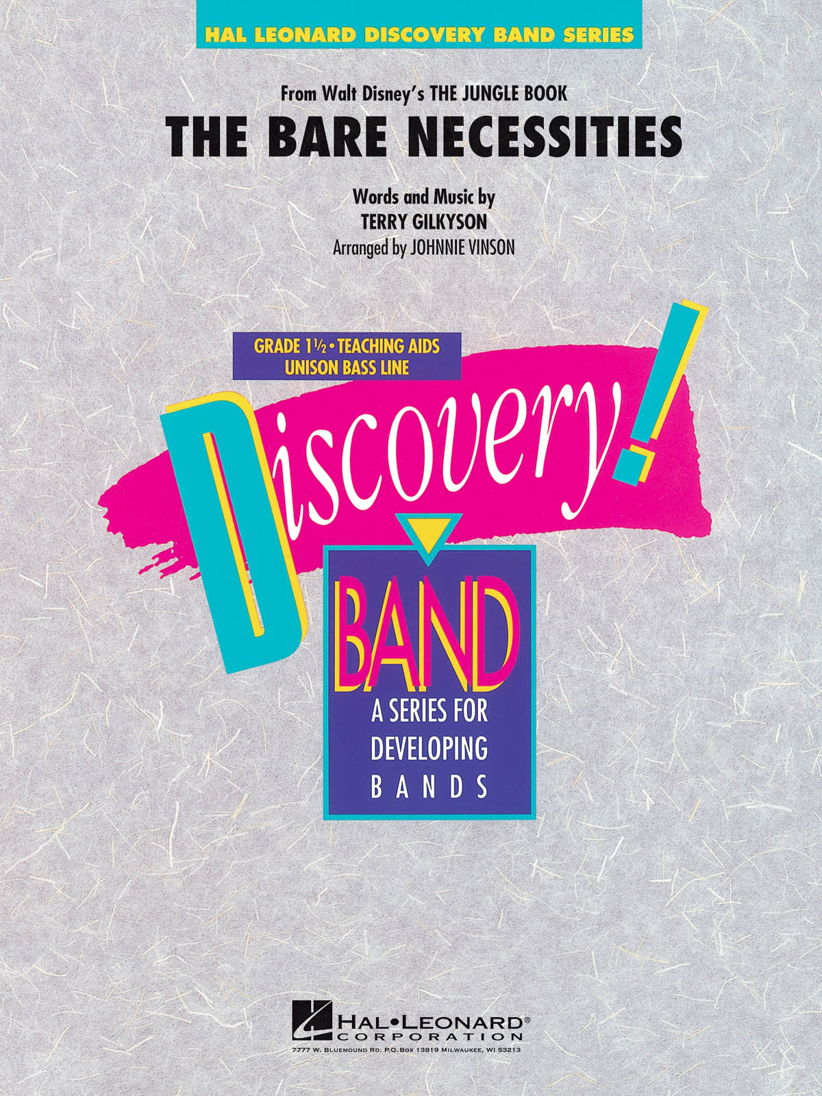 The Bare Necessities: Concert Band: Score