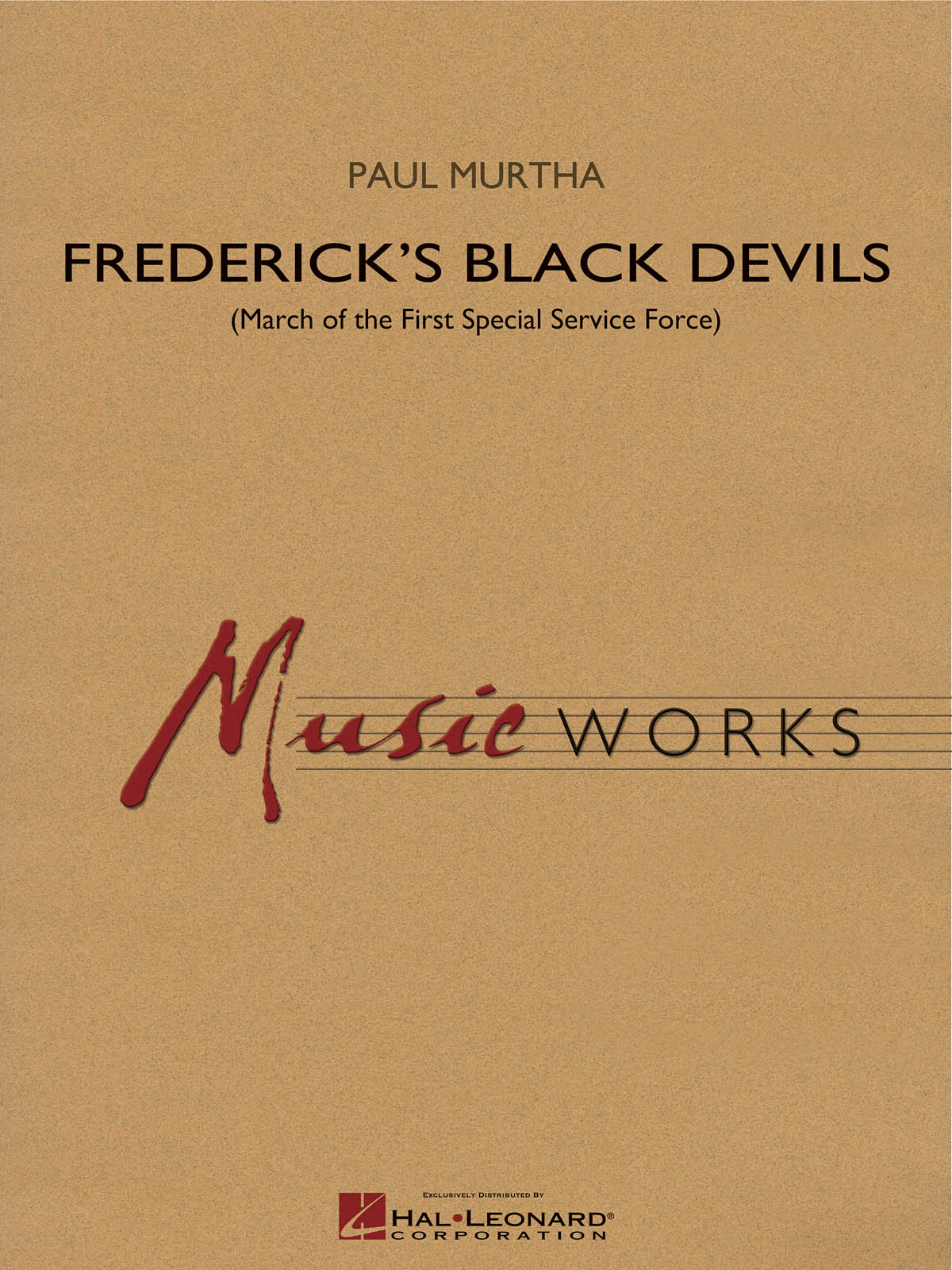 Paul Murtha: Frederick's Black Devils: Concert Band: Score & Parts