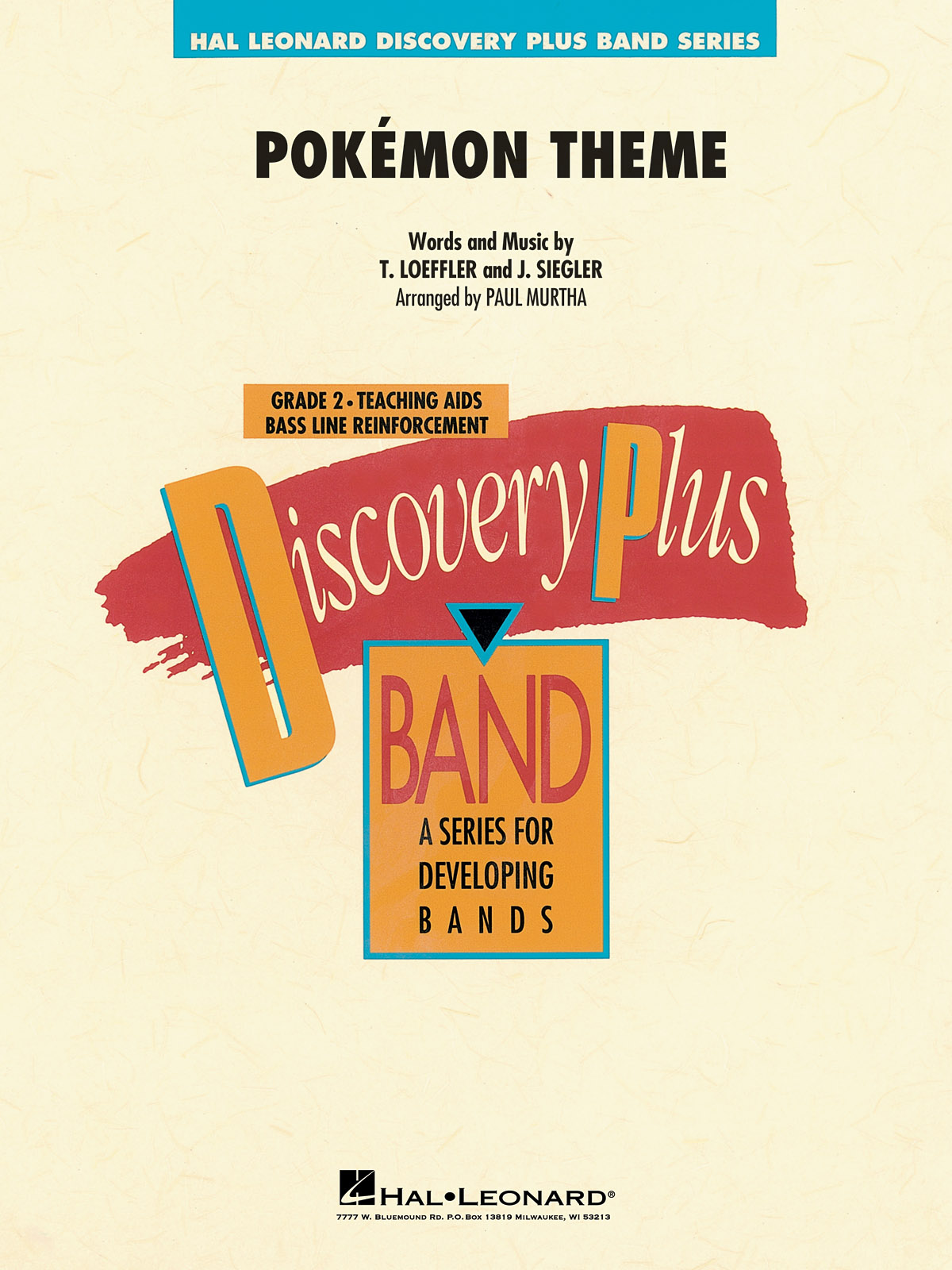 Pokemon Theme: Concert Band: Score & Parts