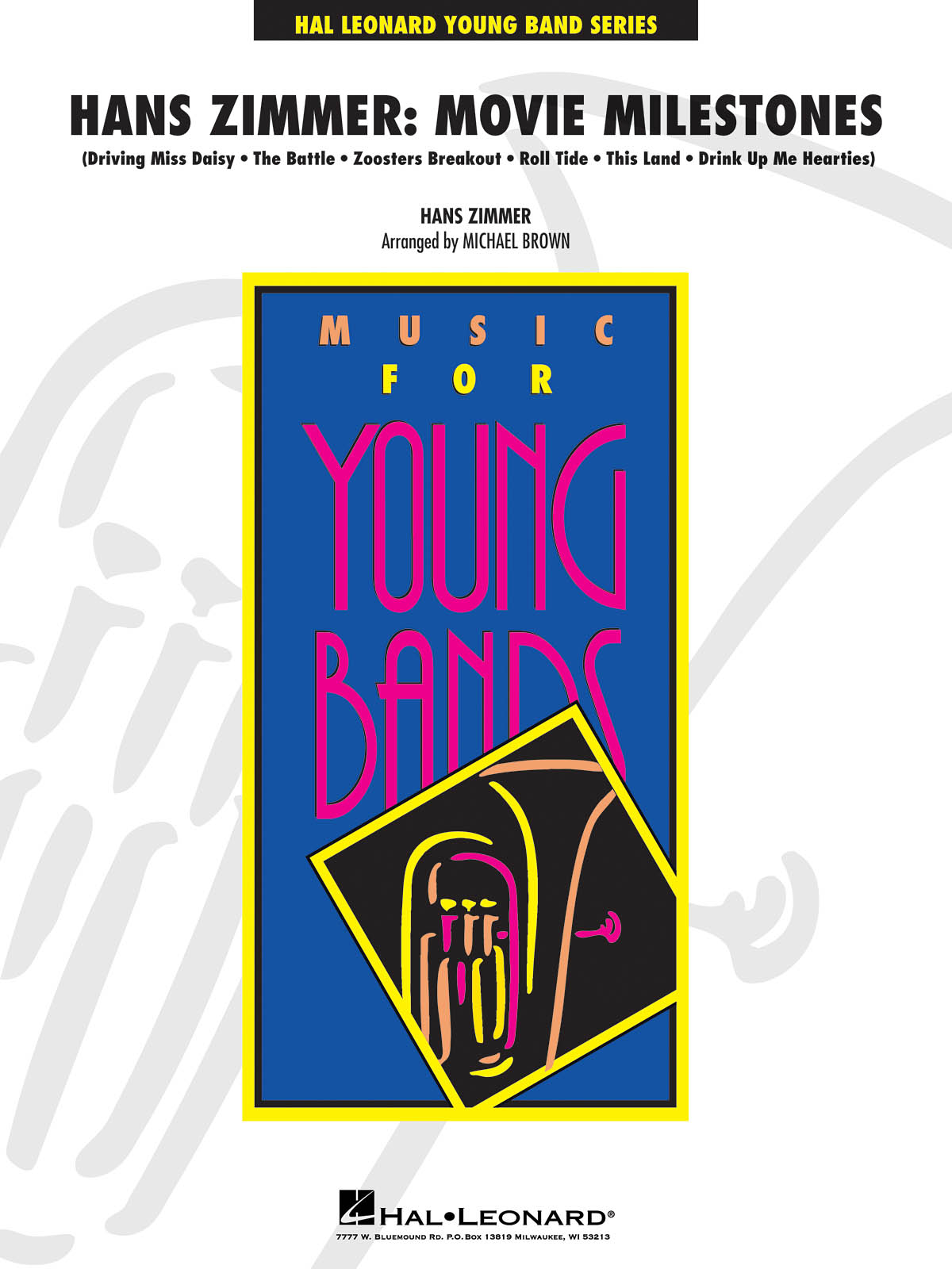 Hans Zimmer: Movie Milestones: Concert Band: Score & Parts
