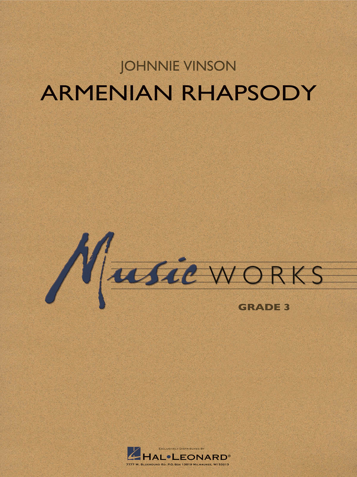 Johnnie Vinson: Armenian Rhapsody: Concert Band: Score