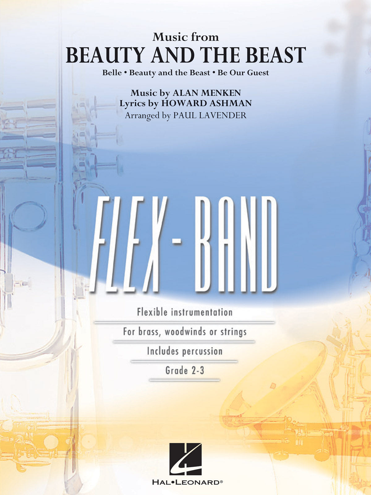 Alan Menken Howard Ashman: Music from Beauty and the Beast: Concert Band: Score