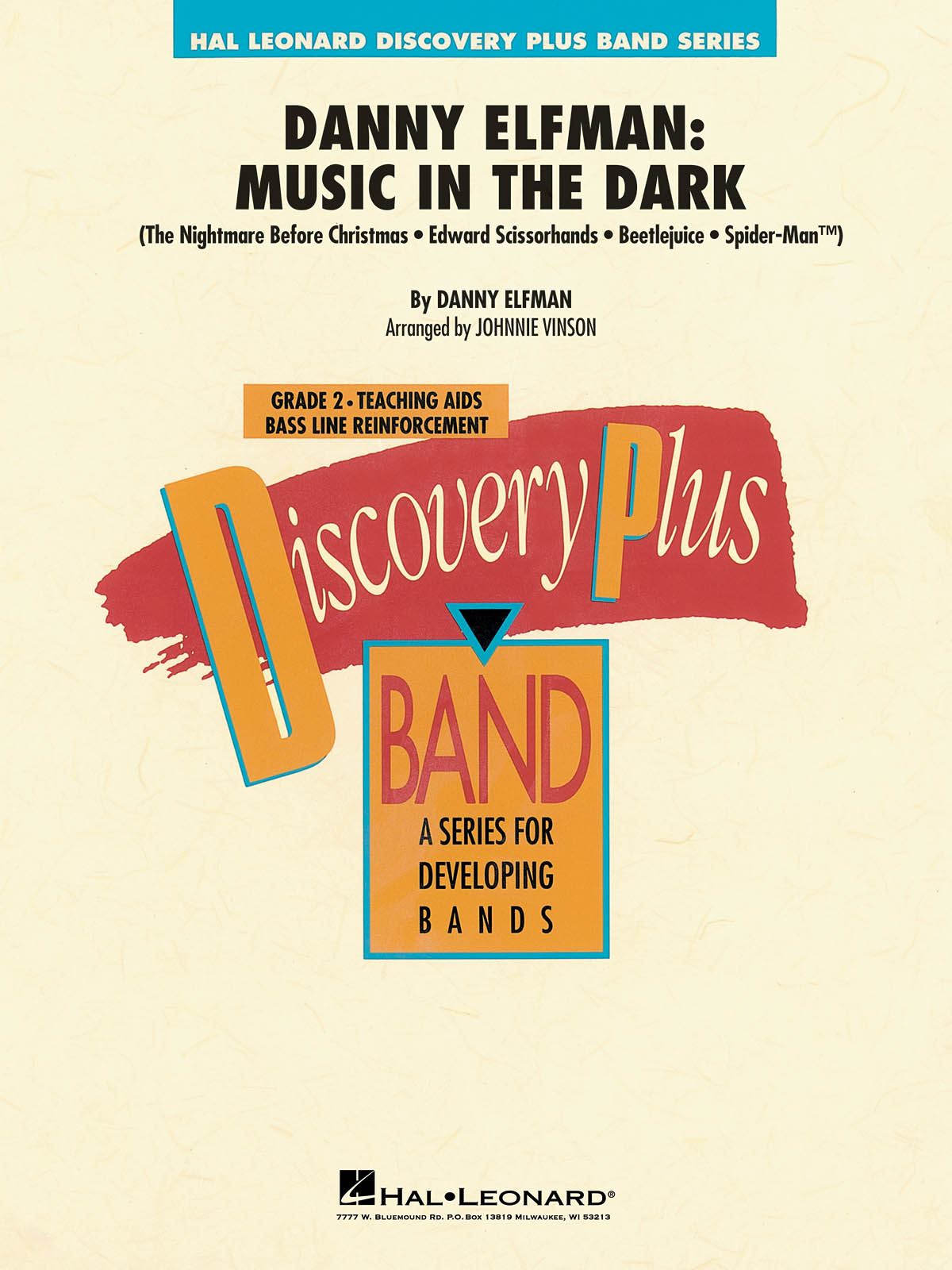 Danny Elfman: Music in the Dark: Concert Band: Score