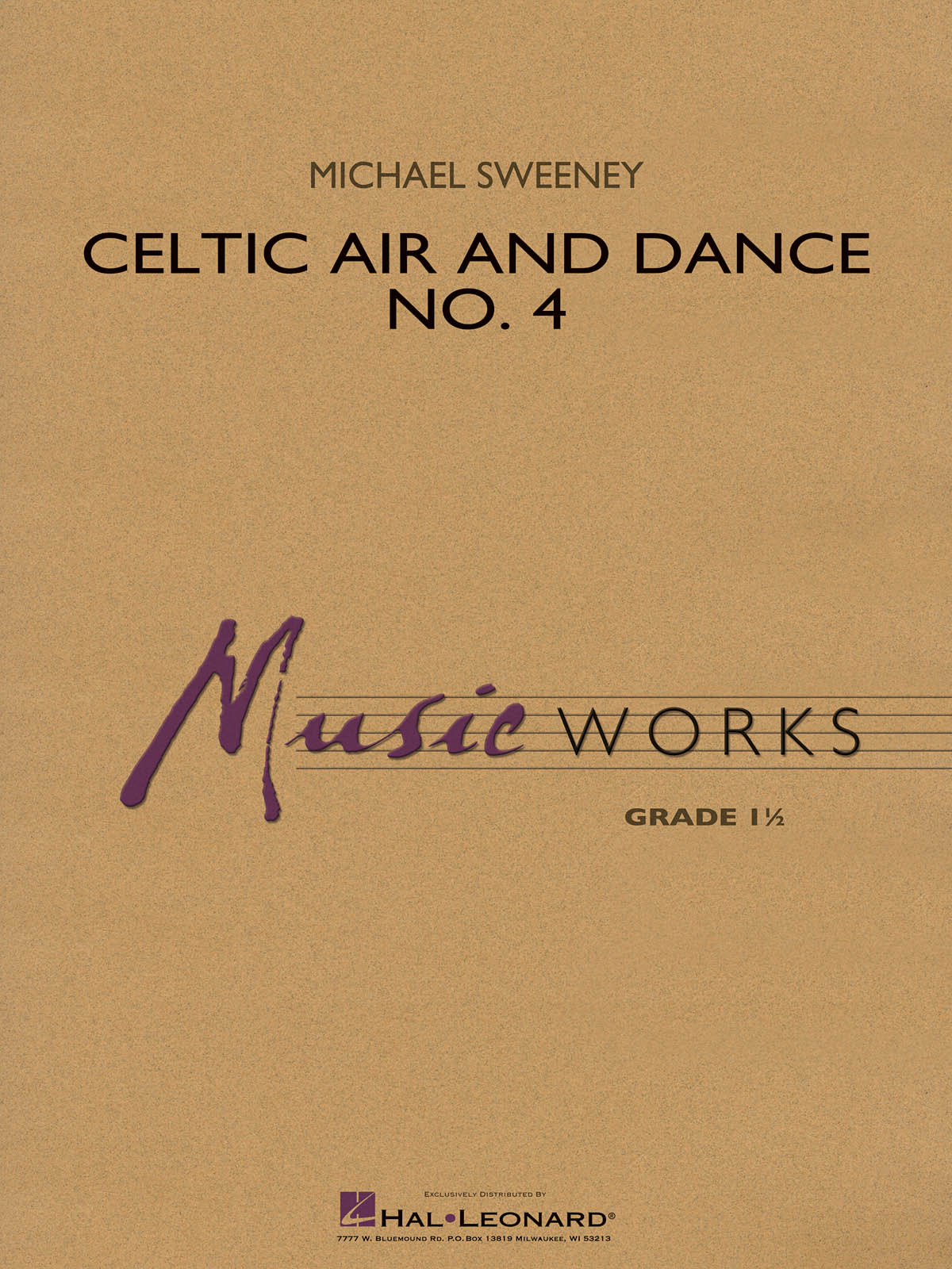 Michael Sweeney: Celtic Air and Dance No. 4: Concert Band: Score & Parts