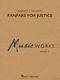 Richard L. Saucedo: Fanfare for Justice: Concert Band: Score & Parts