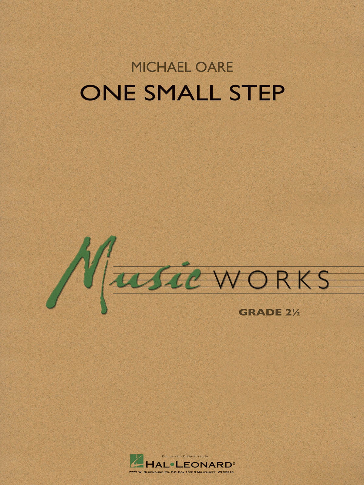 Michael Oare: One Small Step: Concert Band: Score & Parts