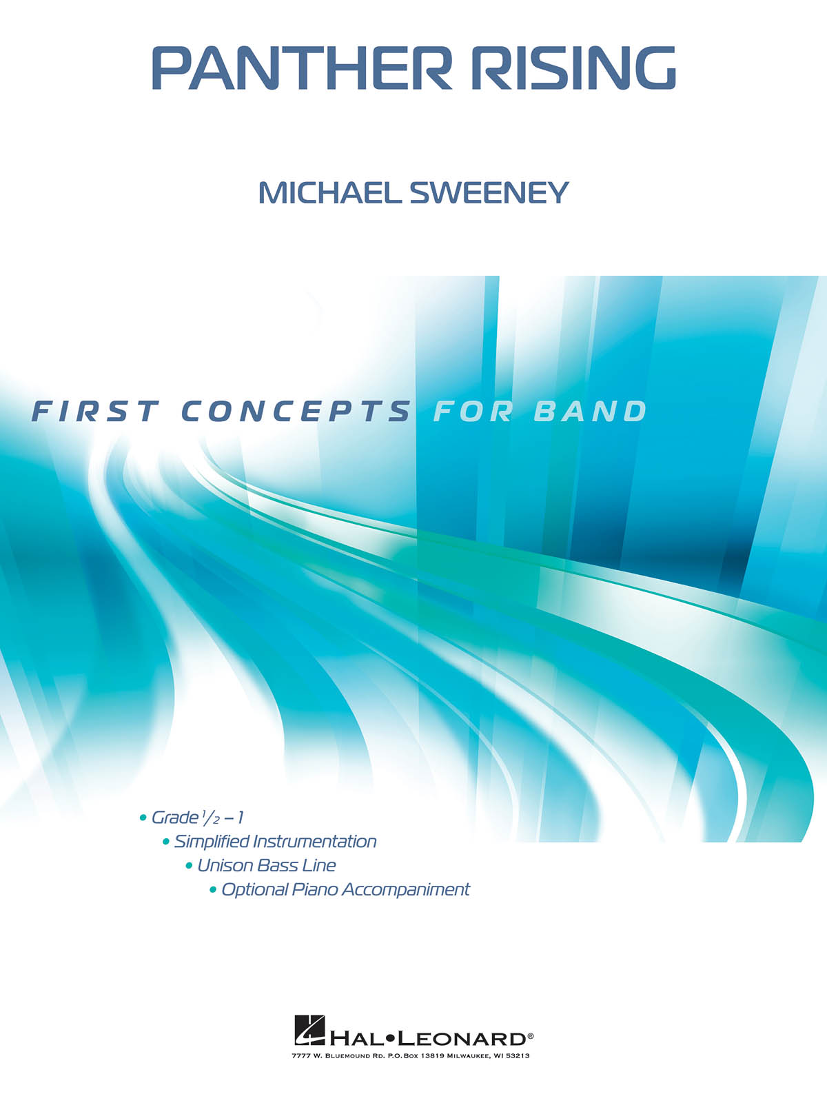 Michael Sweeney: Panther Rising: Concert Band: Score and Parts