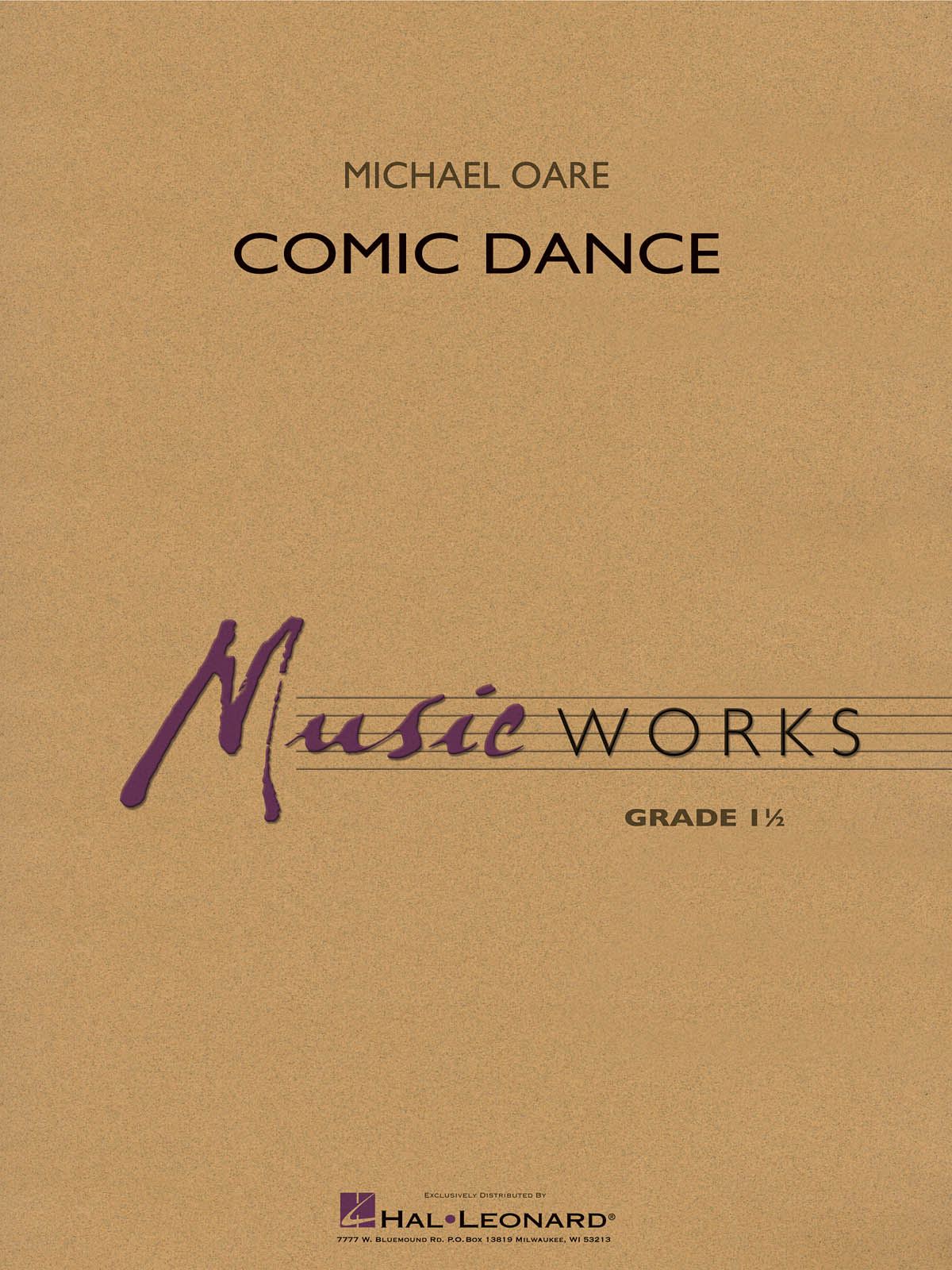 Michael Oare: Comic Dance: Concert Band: Score and Parts