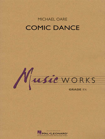 Michael Oare: Comic Dance: Concert Band: Full Score