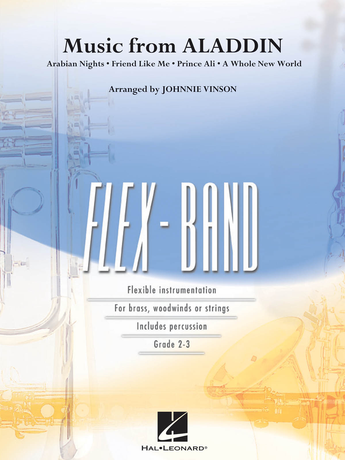 Alan Menken Howard Ashman Tim Rice: Music from Aladdin: Flexible Band: Score