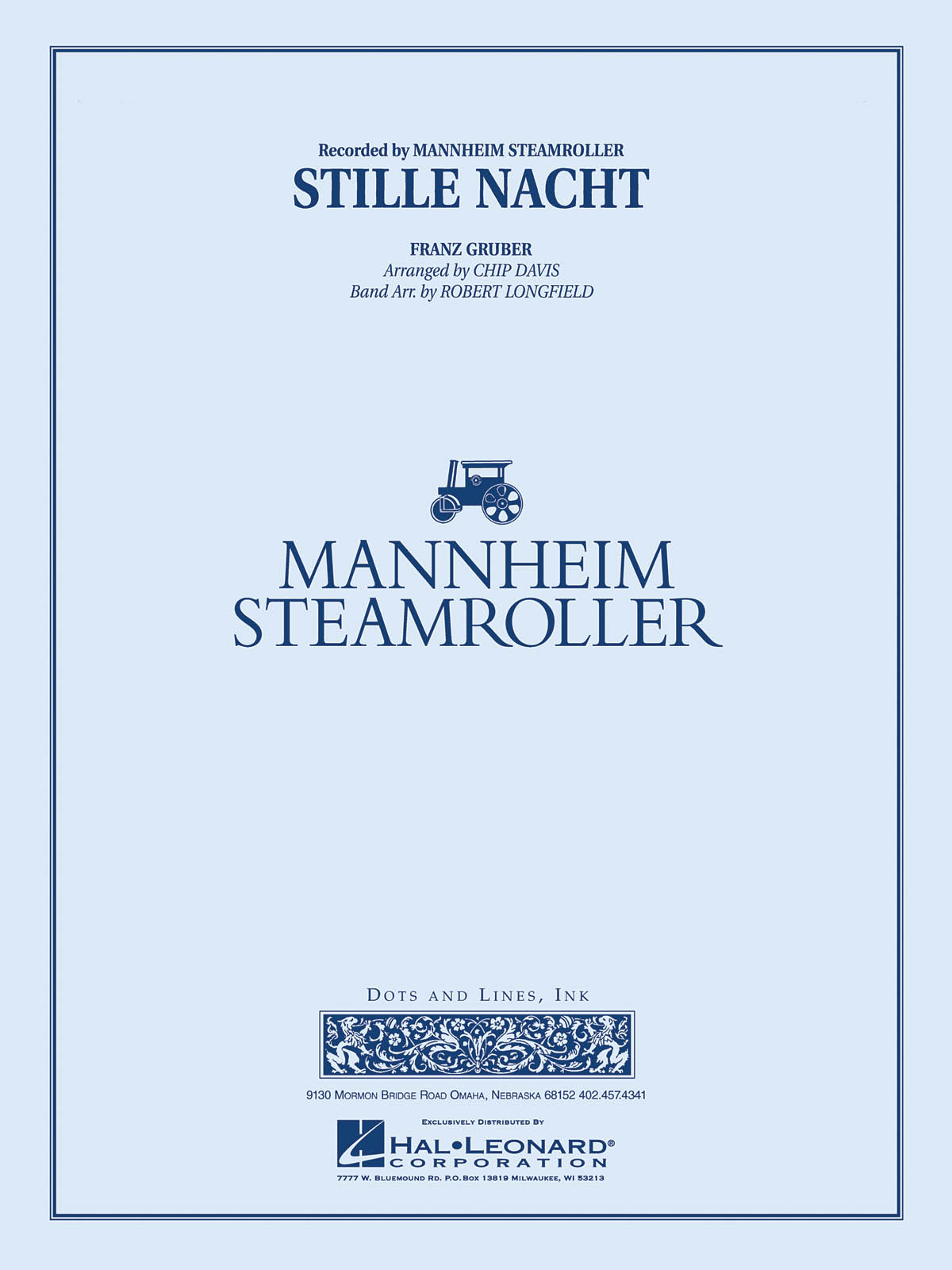 Franz Xaver Gruber: Stille Nacht: Concert Band: Score & Parts