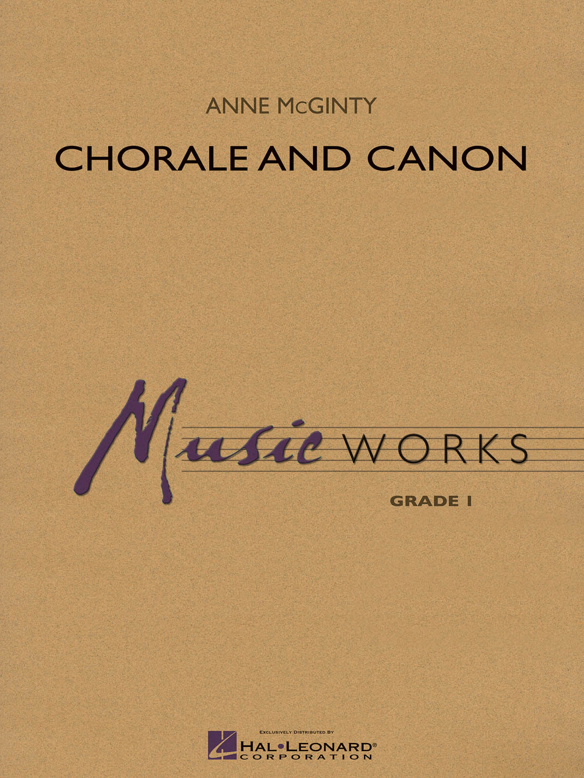 Anne McGinty: Chorale and Canon: Concert Band: Score & Parts