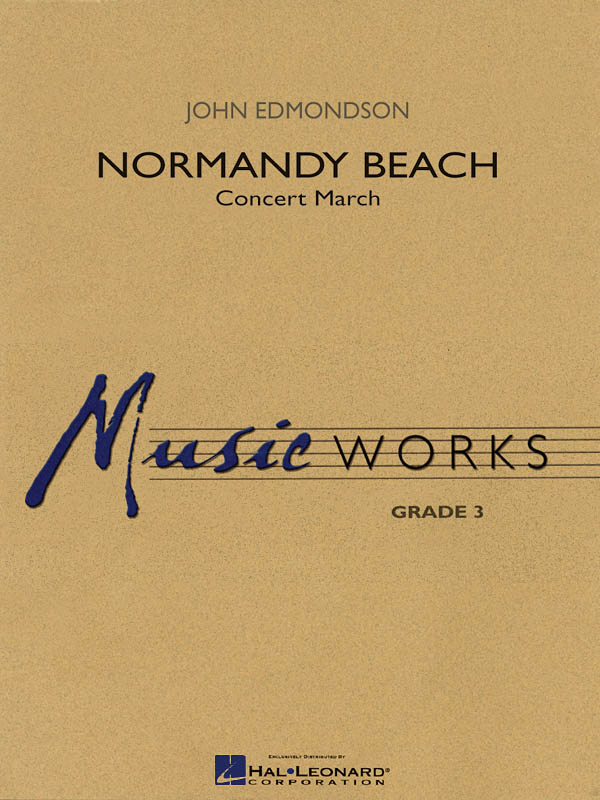 John Edmondson: Normandy Beach: Concert Band: Score
