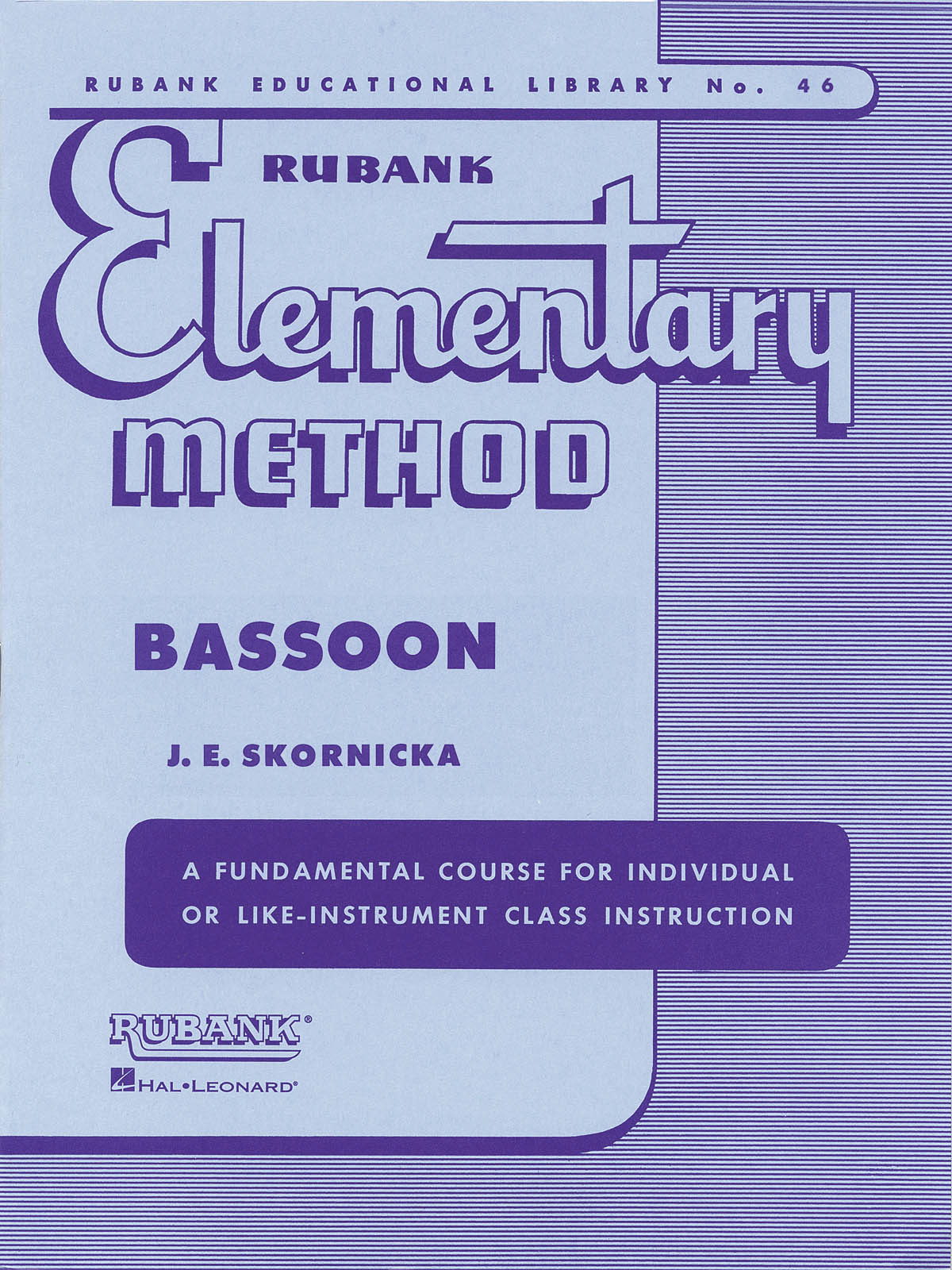 Rubank Elementary Method - Bassoon: Bassoon Solo: Instrumental Tutor