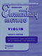 Rubank Elementary Method - Violin: Violin Solo: Instrumental Tutor