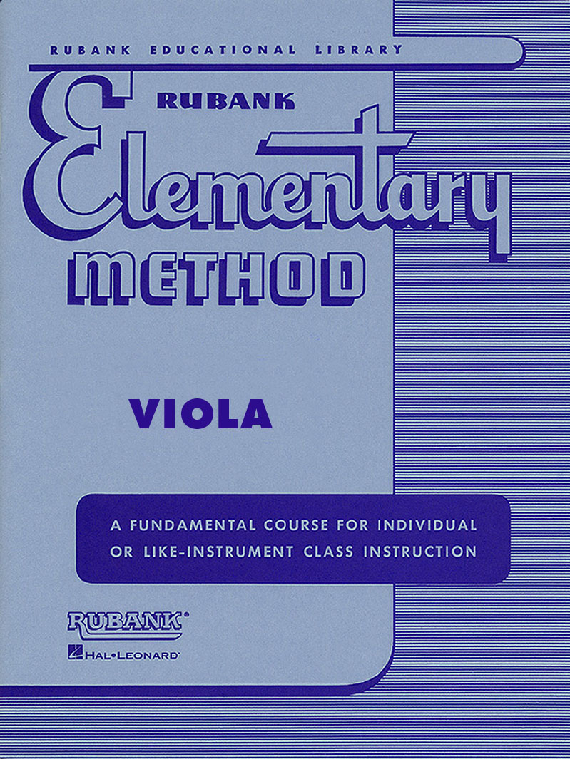 Rubank Elementary Method - Viola: Viola Solo: Instrumental Tutor
