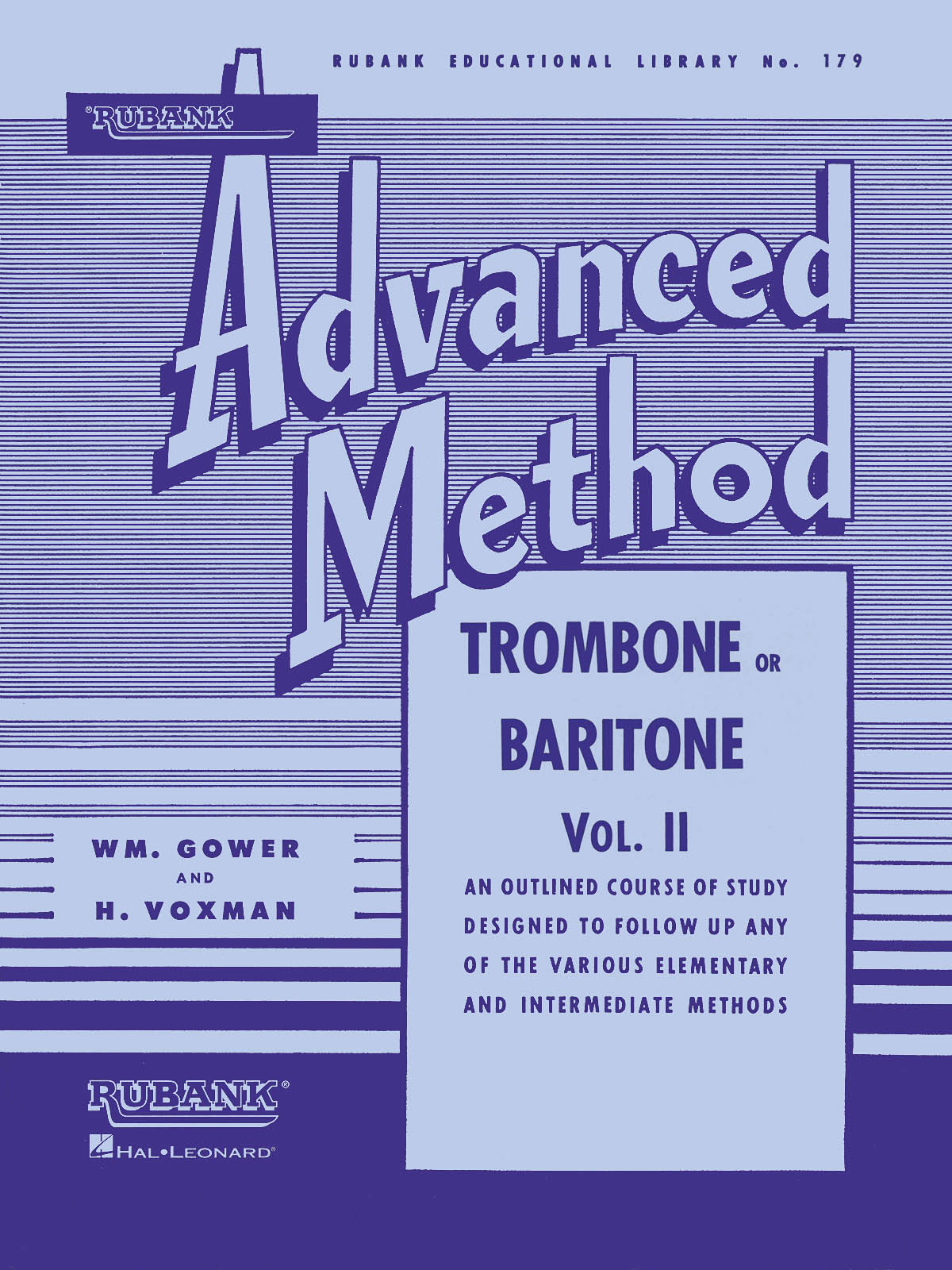 Rubank Advanced Method Vol. II: Trombone Solo: Instrumental Tutor