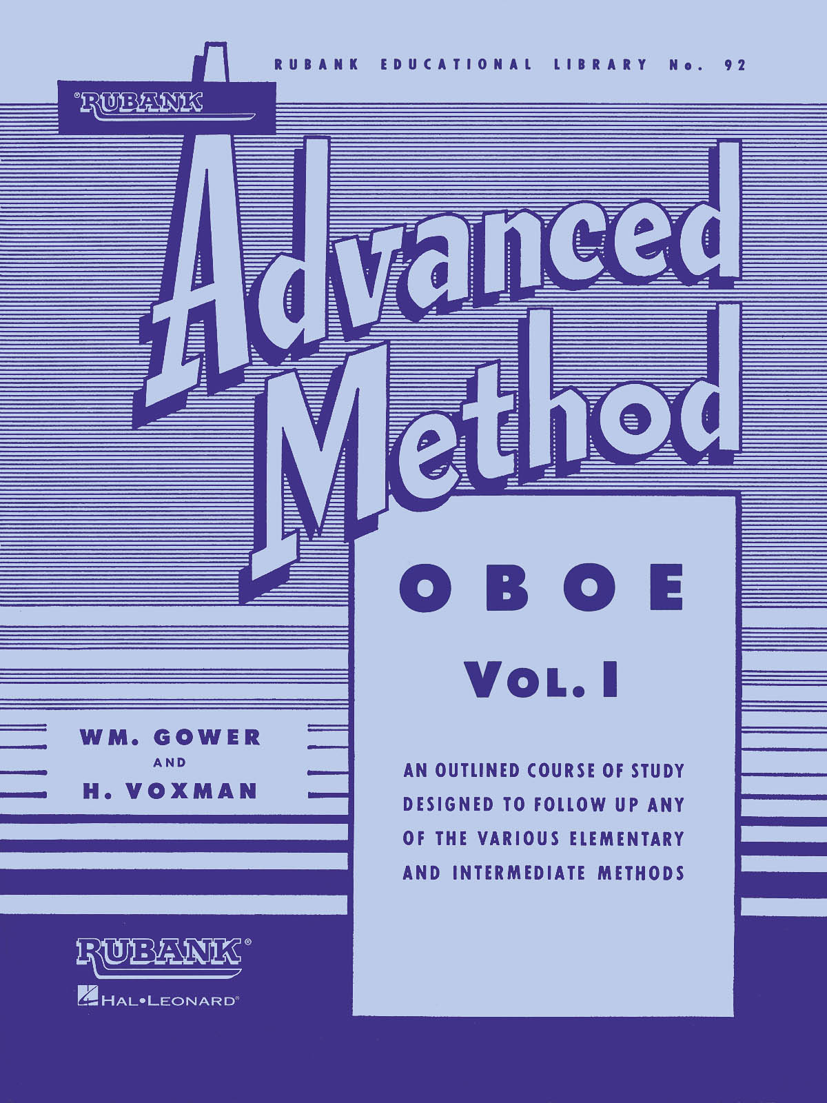 Rubank Advanced Method - Oboe Vol. 1: Oboe Solo: Instrumental Album