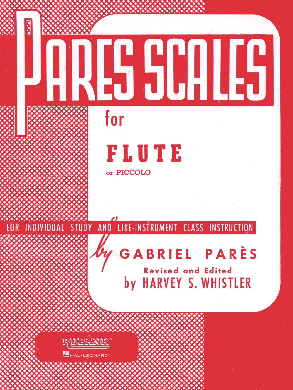 Gabriel Pars: Pares Scales: Flute Solo: Instrumental Tutor