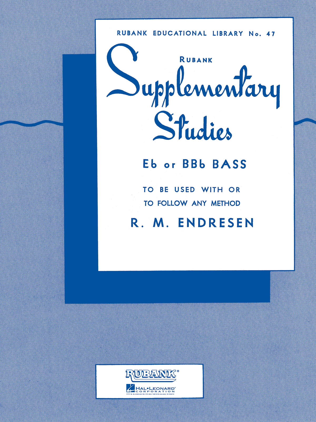 R.M. Endresen: Supplementary Studies: Tuba Solo: Instrumental Album