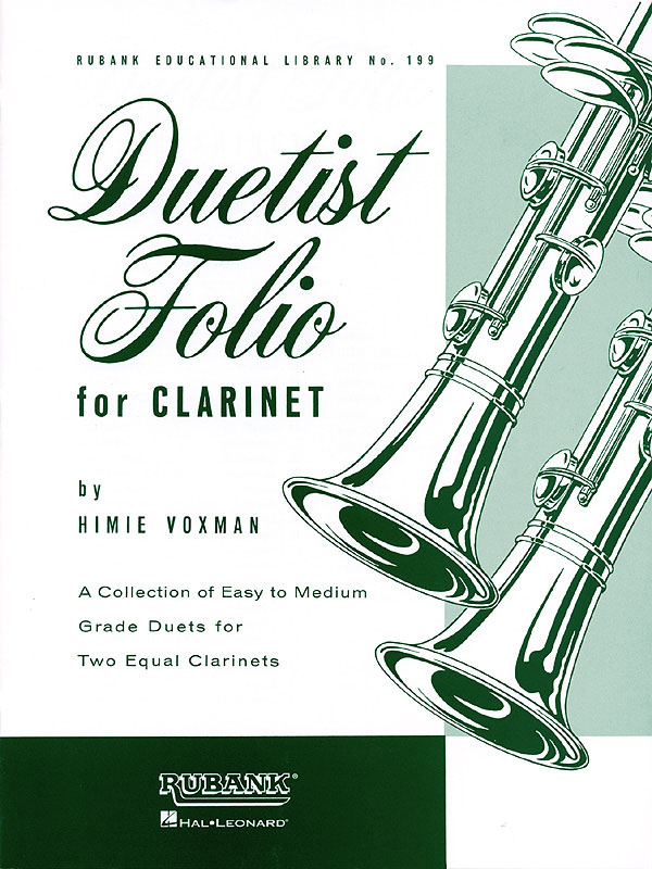 Duetist Folio for Clarinet: Clarinet Duet: Instrumental Album