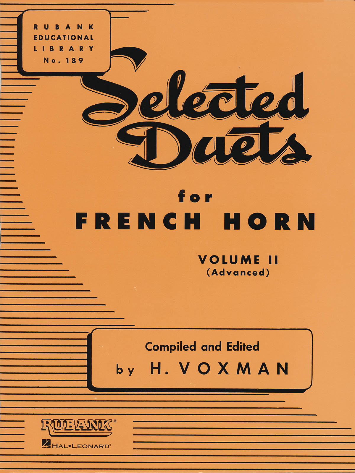 Selected Duets for French Horn Vol.2: French Horn Solo: Instrumental Album