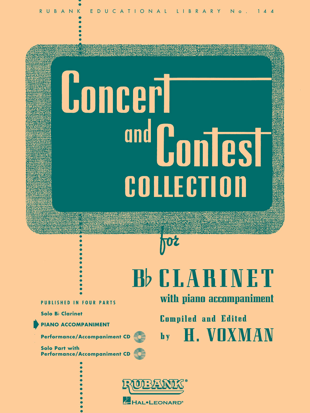 Concert And Contest Collection - Clarinet (PA): Clarinet and Accomp.:
