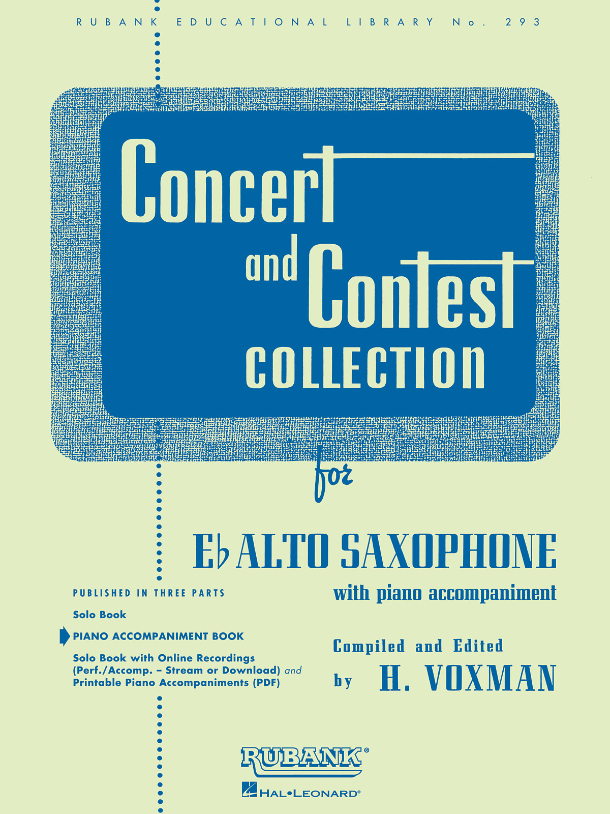 Concert And Contest Collection-Alto Saxophone (PA): Saxophone: Instrumental
