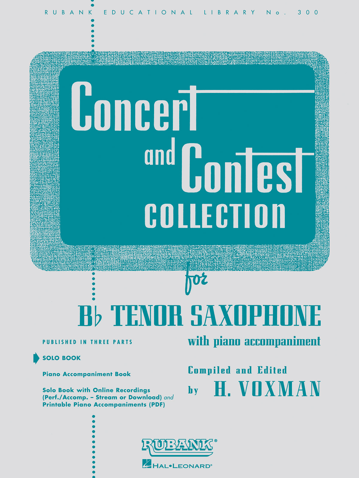 Concert And Contest Collection: Tenor Saxophone: Instrumental Album