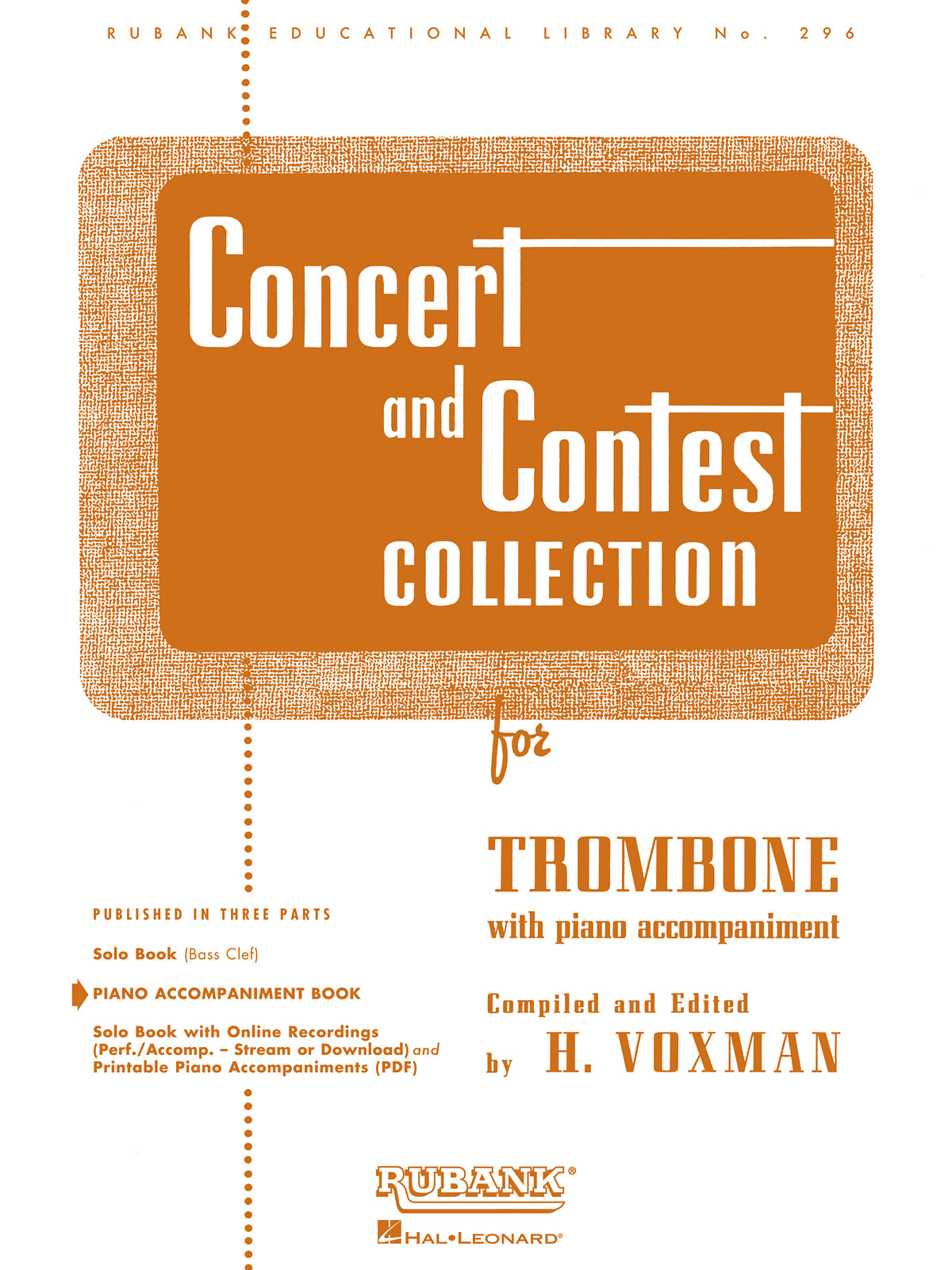 Concert And Contest Collection - Trombone (PA): Trombone and Accomp.: