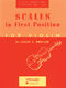 Harvey S. Whistler: Scales in First Position for Violin: String Orchestra: Score