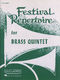 Festival Repertoire for Brass Quintet: Brass Ensemble: Score
