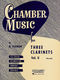 Chamber Music for 3 Clarinets Vol.2 (Score): Clarinet Ensemble: Score & Parts