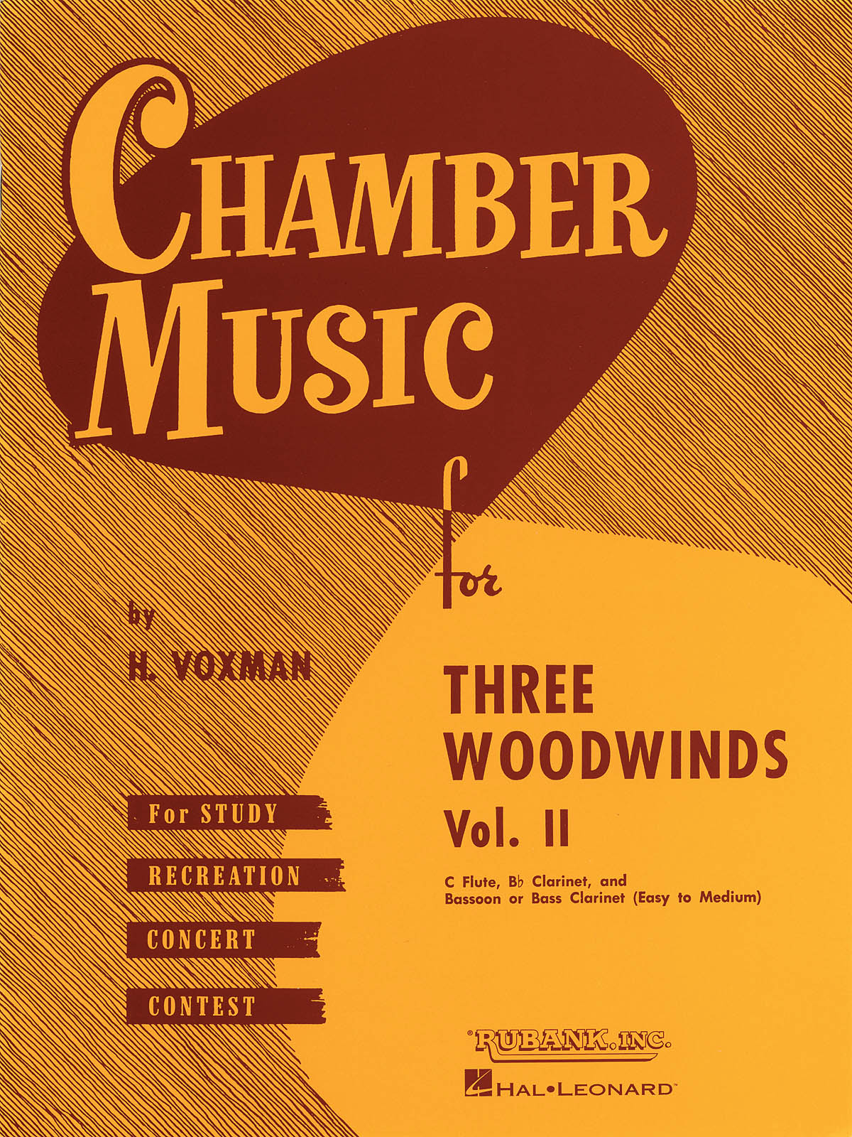 Chamber Music for Three Woodwinds  Vol. 2: Woodwind Ensemble: Part