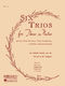 James Hook: Six Trios for Three Flutes  Op. 83: Flute Solo: Instrumental Album