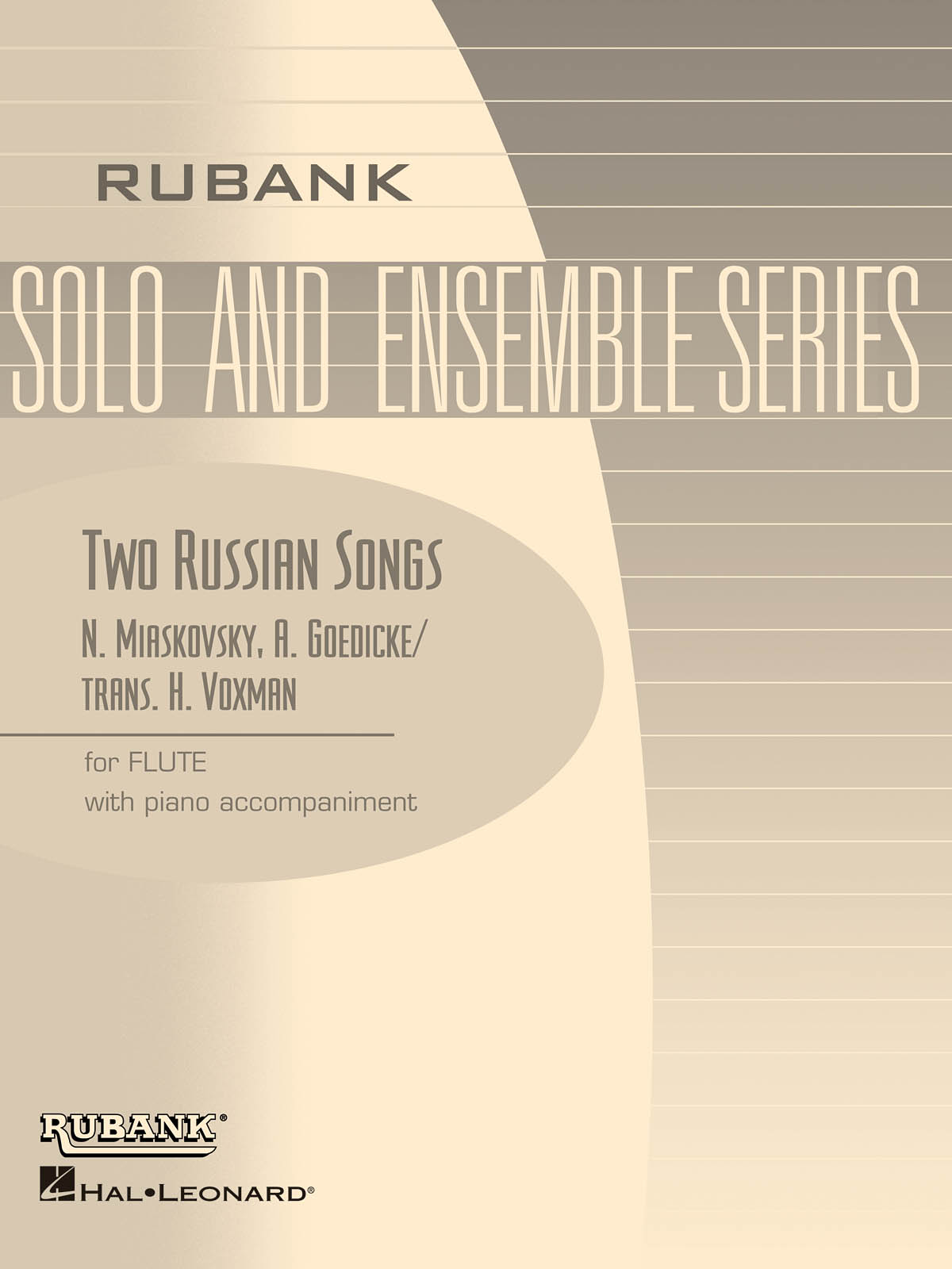 Nikolai Miaskovsky: Two Russian Songs: Flute and Accomp.: Instrumental Album
