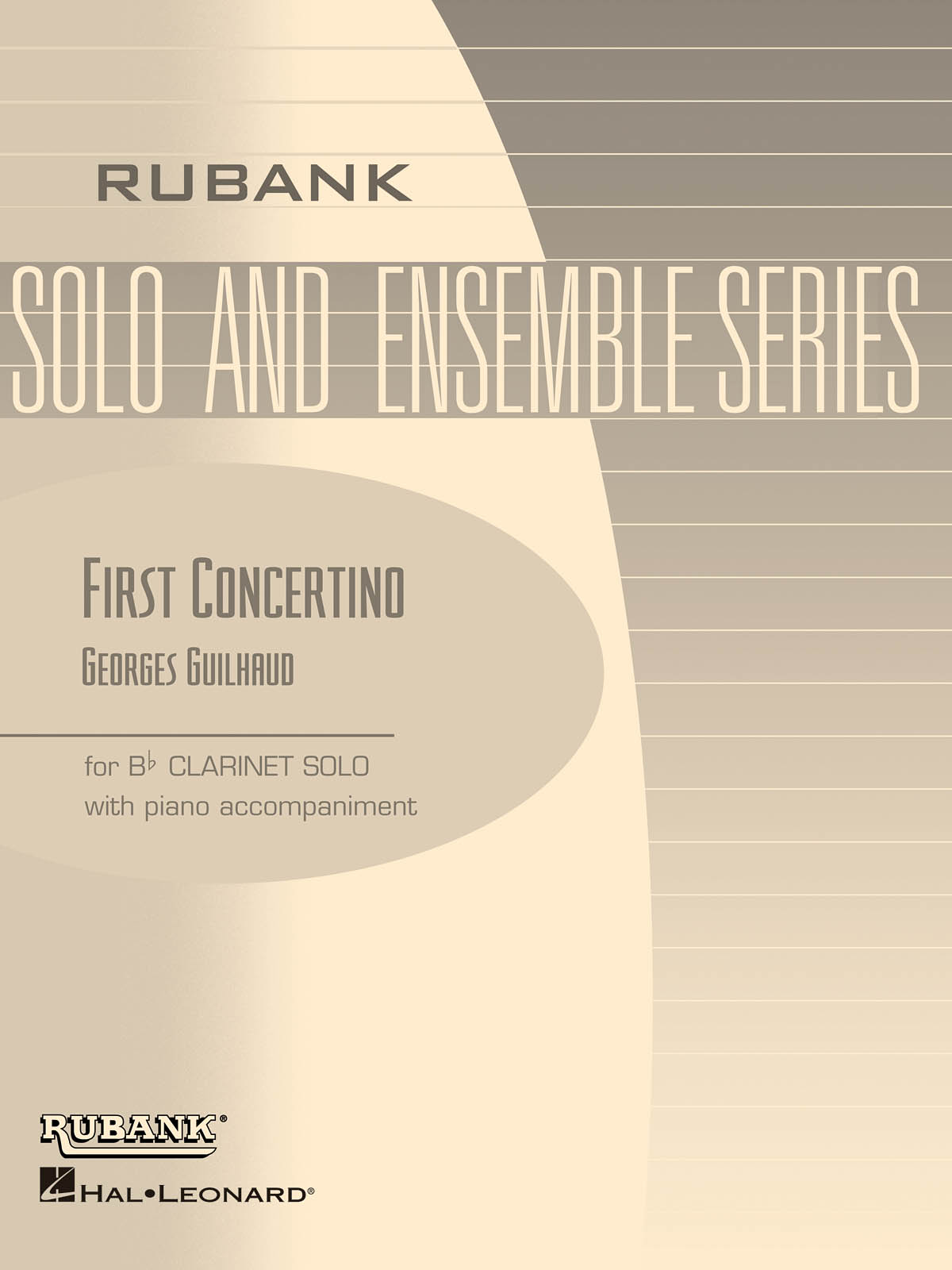 Georges Guilhaud: First Concertino: Clarinet and Accomp.: Instrumental Album