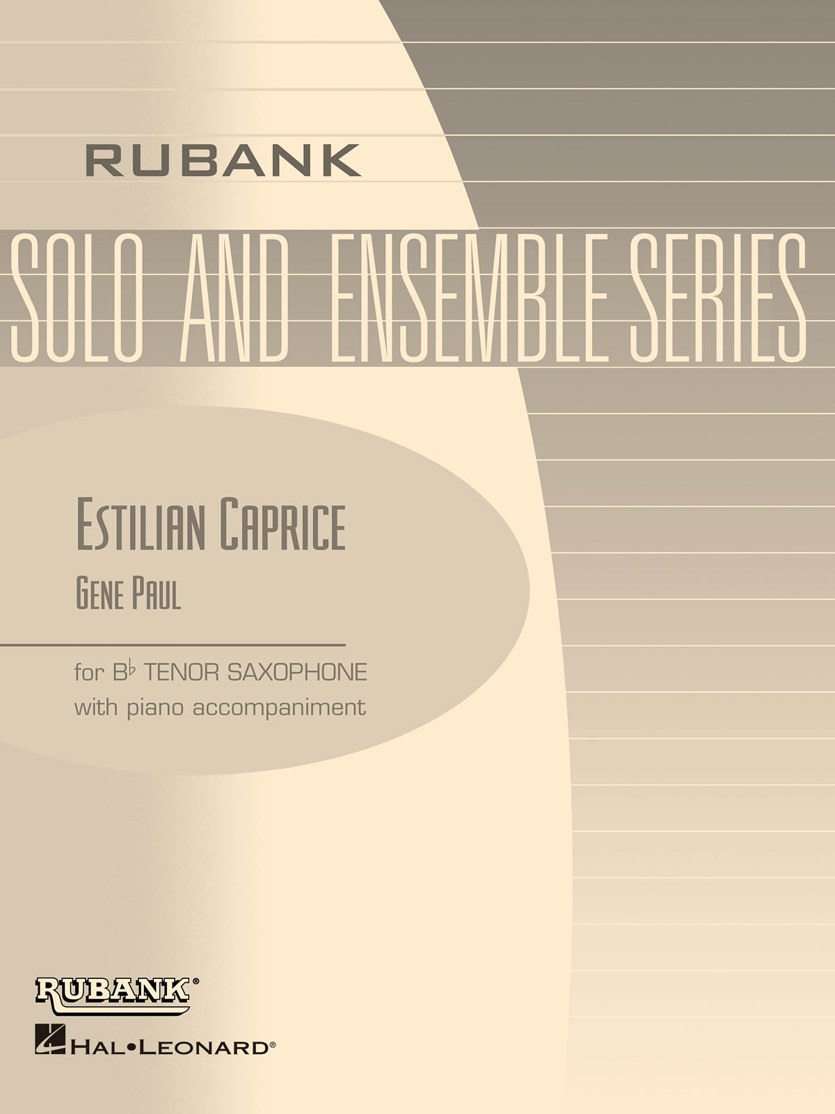 Gene Paul: Estilian Caprice: Tenor Saxophone and Accomp.: Instrumental Album