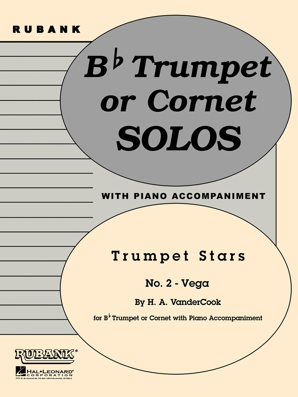 H.A. VanderCook: Vega (Trumpet Stars No. 2): Trumpet Solo: Score and Parts