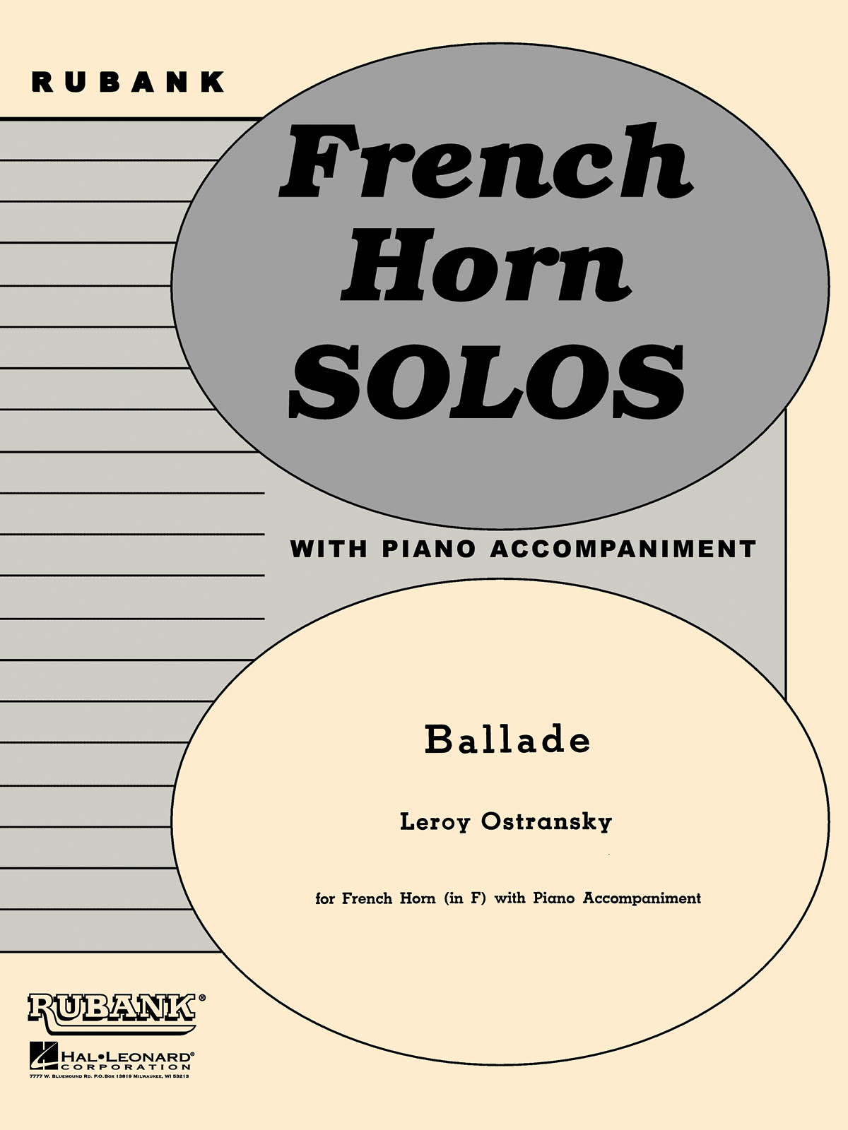Leroy Ostransky: Ballade: French Horn and Accomp.: Instrumental Album