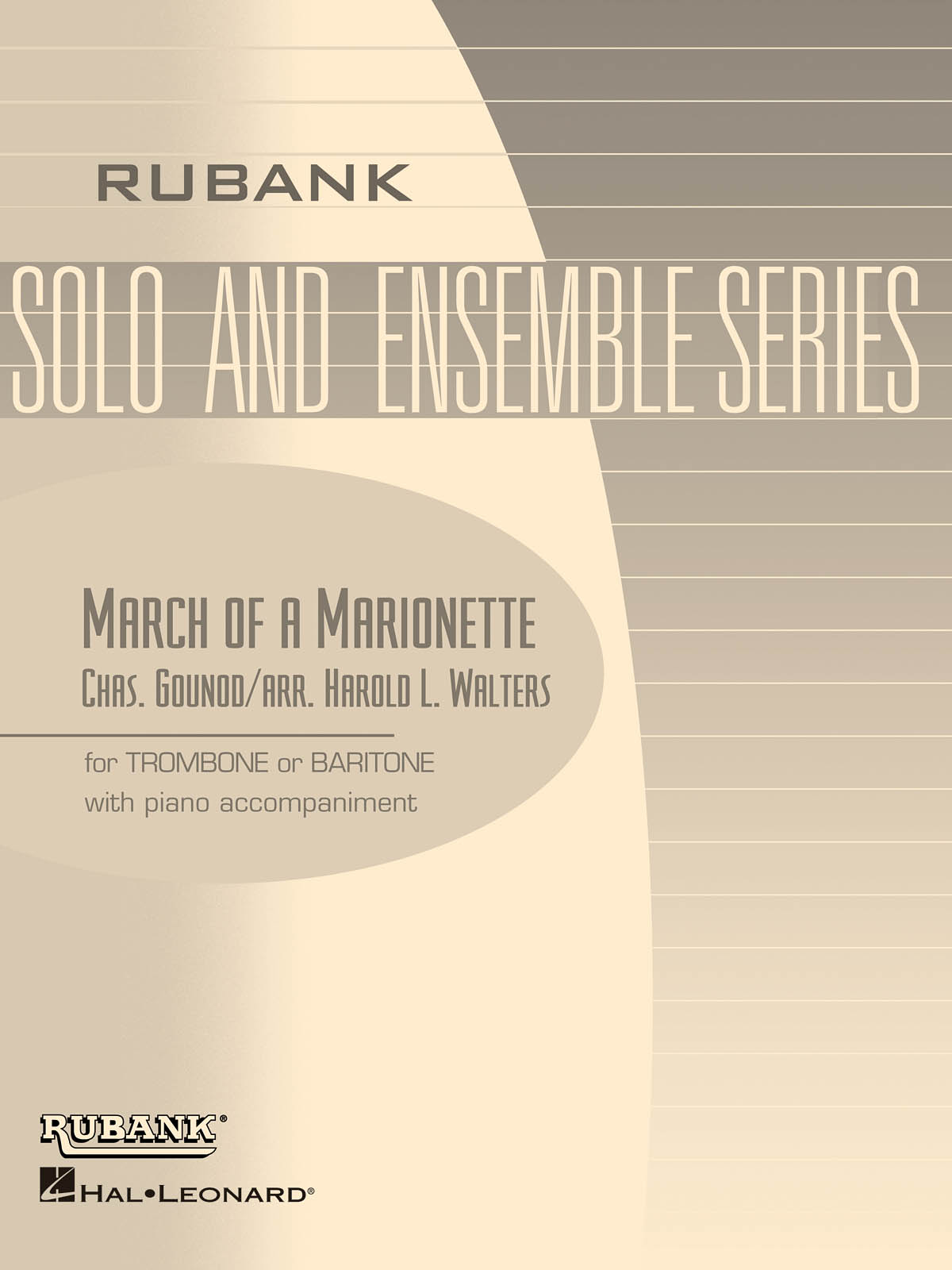 Charles Gounod: March of a Marionette: Trombone and Accomp.: Instrumental Album