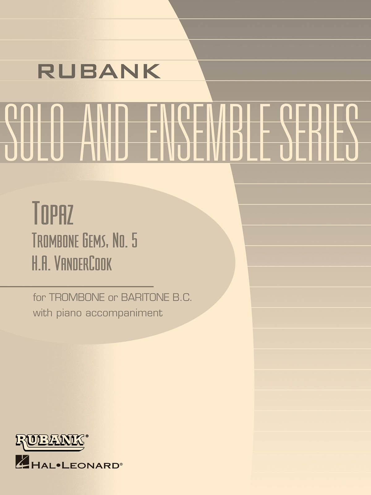 H.A. VanderCook: Topaz (Trombone Gems No. 5): Trombone and Accomp.: Instrumental