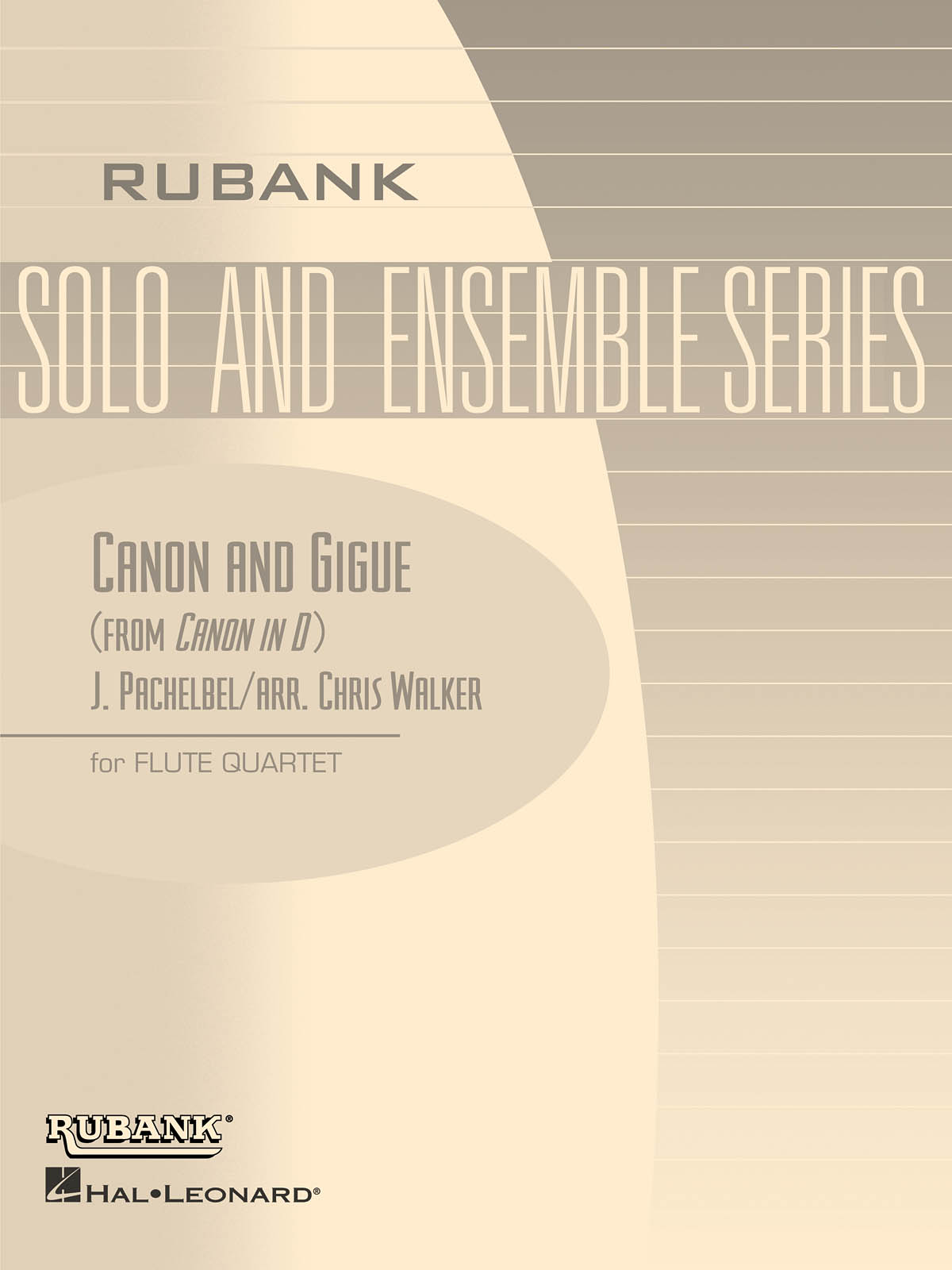 Johann Pachelbel: Canon and Gigue: Flute Ensemble: Score & Parts