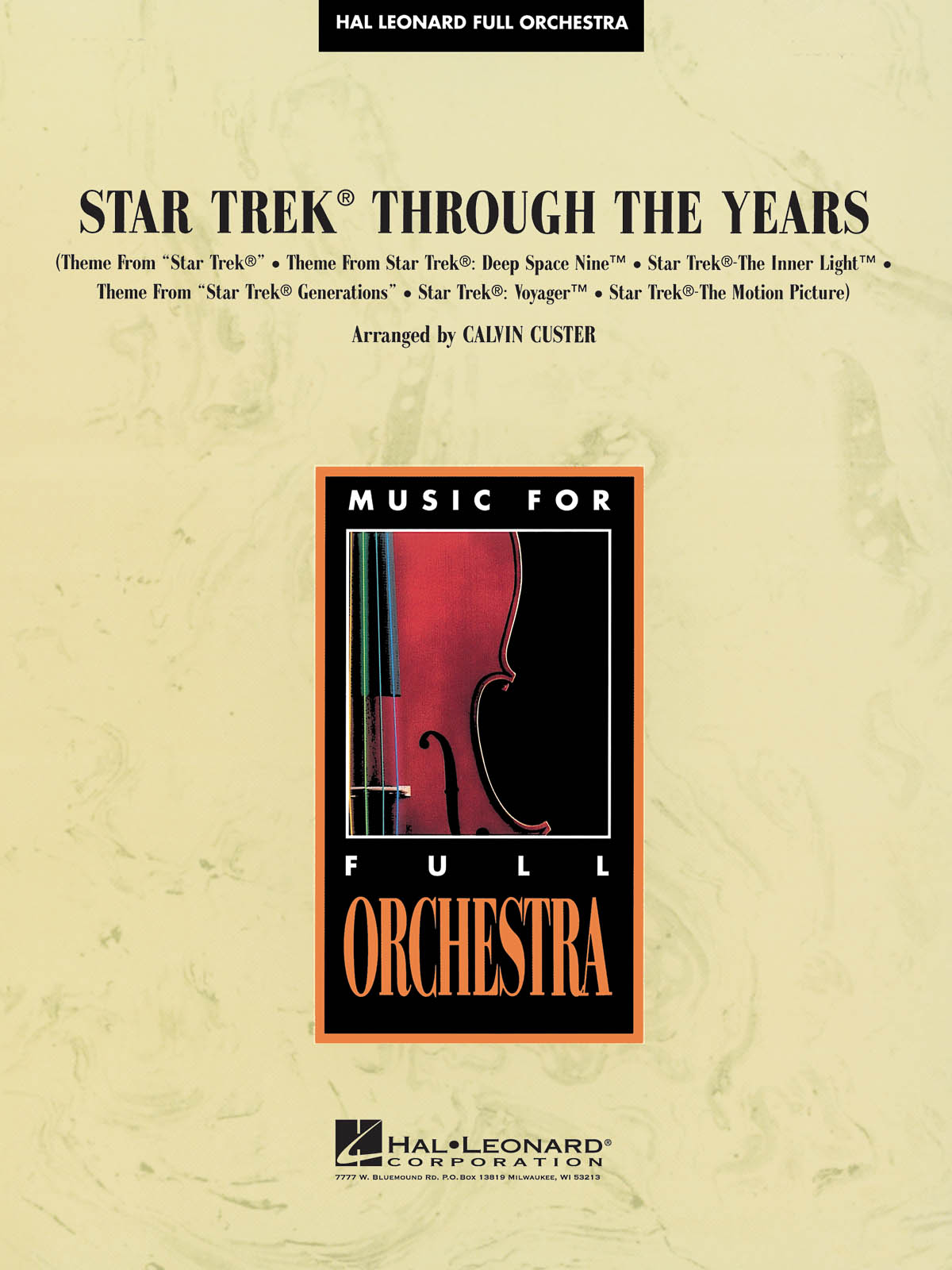 Star Trek Through the Years: Orchestra: Score & Parts
