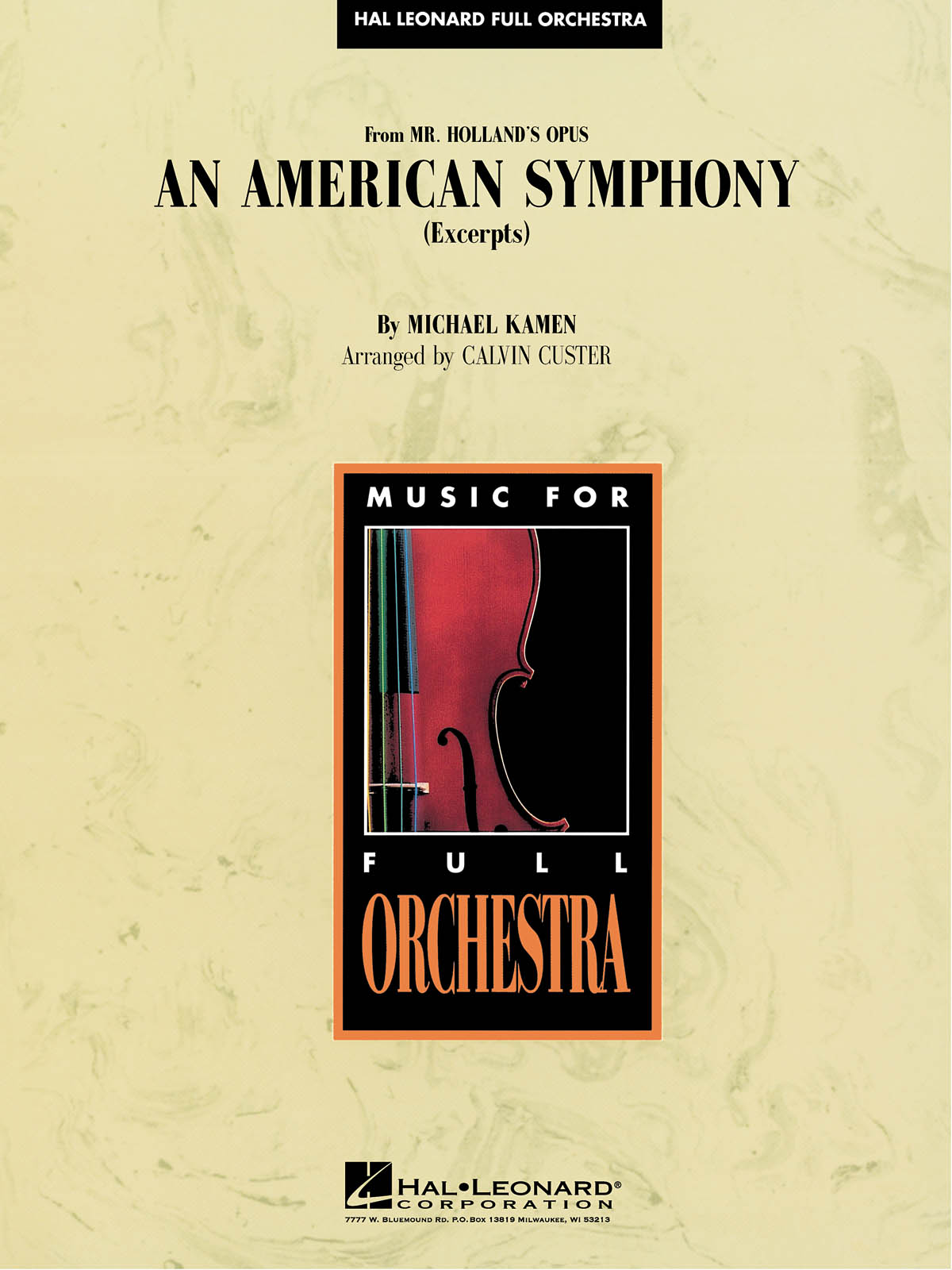 An American Symphony (Excerpts): Orchestra: Score & Parts