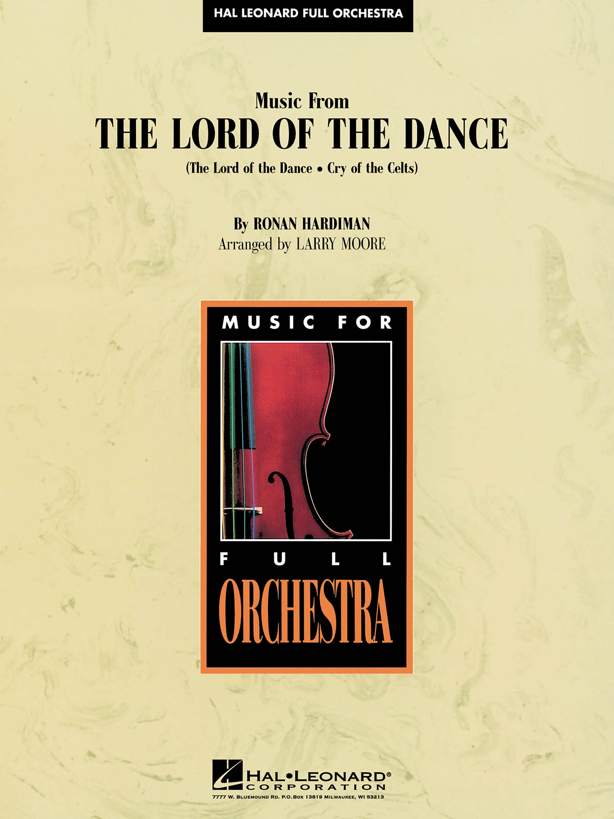 Ronan Hardiman: Music from The Lord of the Dance: Orchestra: Score & Parts